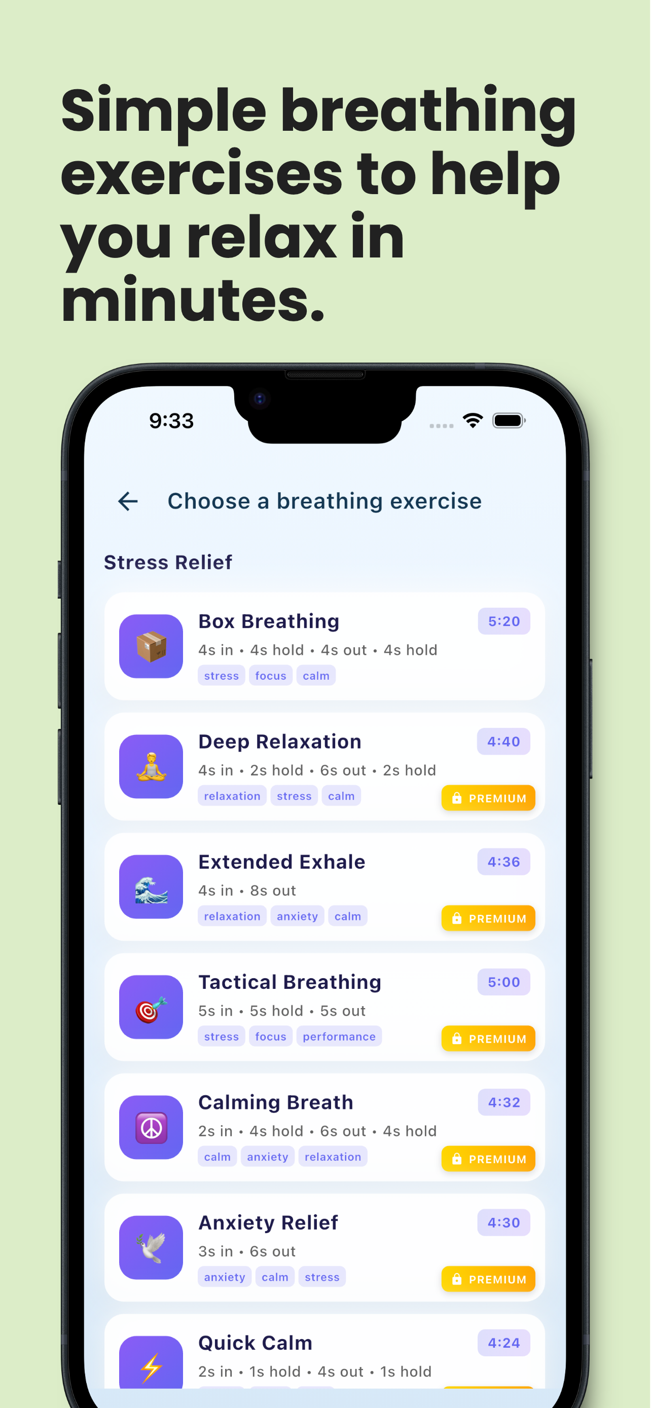 BreatheWell screenshot 3
